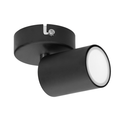 DOA SP 1 wall and ceiling light, GU10, max. 50W, IP20, black