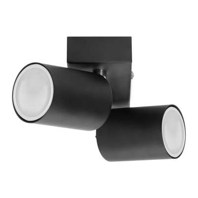 DOA SP 2 wall and ceiling light, GU10, max. 2x50W, IP20, black