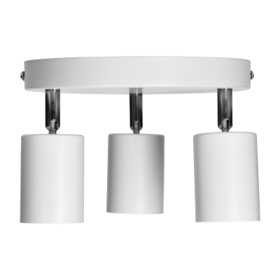 RINO wall and ceiling luminaire, max. power 3x50W, GU10, IP20, white
