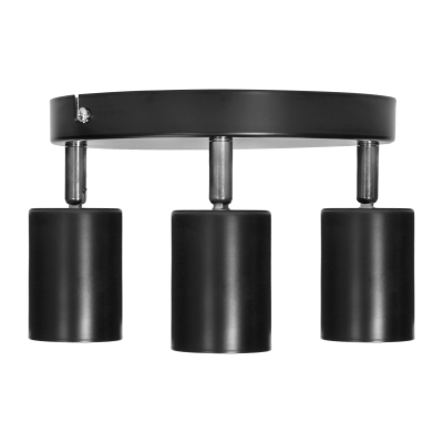 RINO wall and ceiling luminaire, max. power 4x50W, GU10, IP20, black