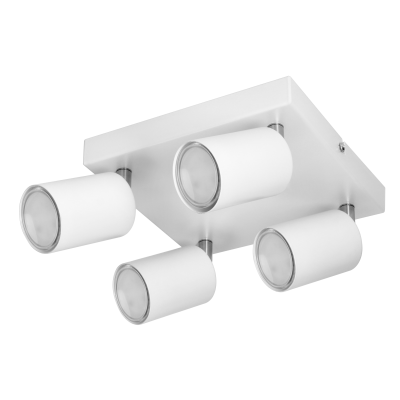DOA SP 4 wall and ceiling light, white GU10, max. 4x50W, IP20