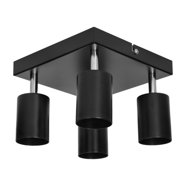 DOA SP 4 wall and ceiling light, black GU10,...