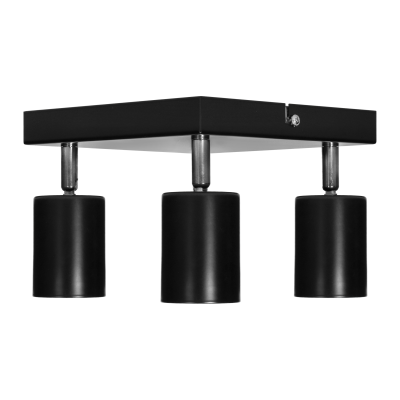 DOA SP 4 wall and ceiling light, black GU10, max. 4x50W, IP20