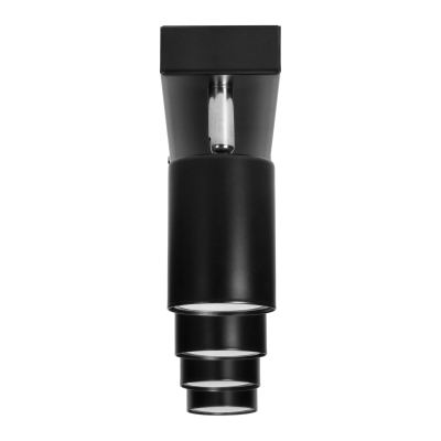 DOA wall and ceiling light, power max. 4x50W, GU10, IP20, black