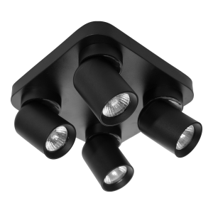 MALTA SP 4, wall and ceiling light, GU10 max. 4x12W,...