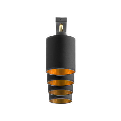 BATI wall and ceiling luminaire, max. power  4x60W, E27, black