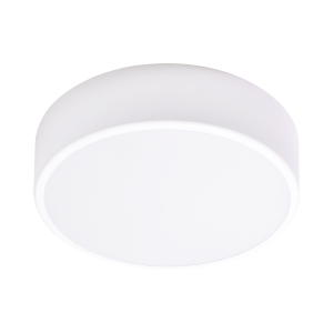 OVO LED ceiling light, 43W, 4000K, 4750lm, white steel,...