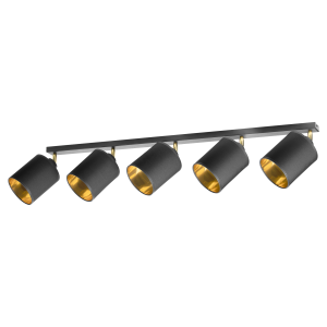 BATI wall and ceiling luminaire, max. power  5x60W, E27,...