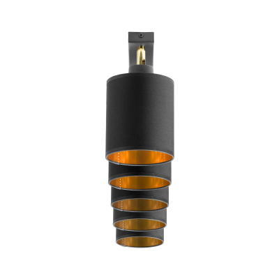 BATI wall and ceiling luminaire, max. power  5x60W, E27, black