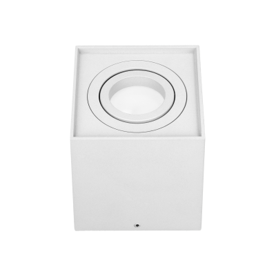 CAROLIN DLS GU10 downlight max 35W, IP20, square, white