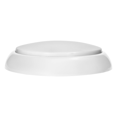 KOKO luminaire 2xE27, 2x40W, white-polypropylene, matt PC diffuser, IP44, IK10