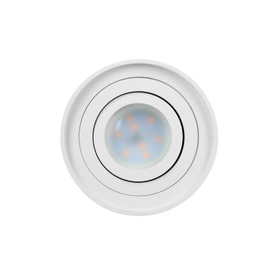 CAROLIN DLR GU10 downlight max 35W, IP20, okrągły, biały