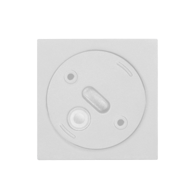 MEGY DLS GU10 downlight max 50W, IP54, square, white, aluminium