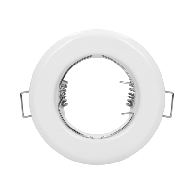 SUTRI RC decorative frame for spotlight, MR16/GU10 max 50W, round, fixed light beam, white