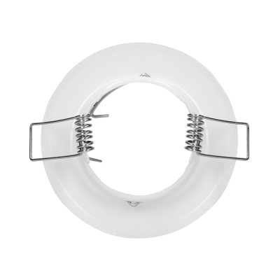 SUTRI RC decorative frame for spotlight, MR16/GU10 max 50W, round, fixed light beam, white