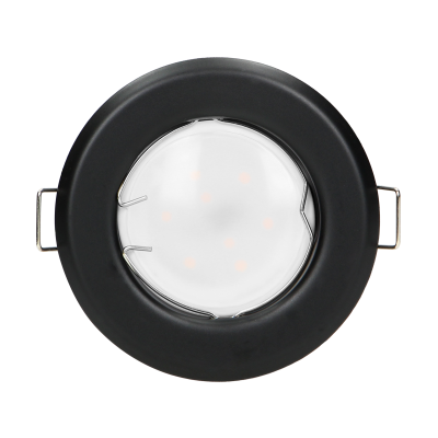 SUTRI RC decorative frame for spotlight, MR16/GU10 max 50W, round, fixed light beam, satin