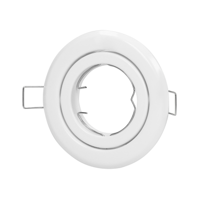 SUTRI RM decorative frame for spotlight, MR16/GU10 max 50W, round, adjustable light beam, white