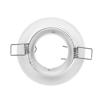 SUTRI RM decorative frame for spotlight, MR16/GU10 max 50W, round, adjustable light beam, white