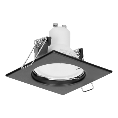 SUTRI SC ramka dekoracyjna oprawy punktowej, MR16/GU10 max 50W, kwadrat, stały, czarny