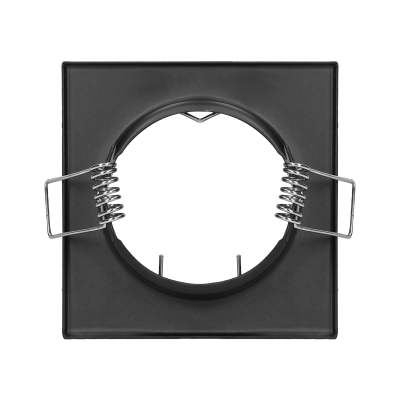 SUTRI SC decorative frame for spotlight, MR16/GU10 max 50W, square, fixed, black