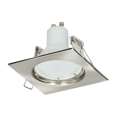 SUTRI SC decorative frame for spotlight, MR16/GU10 max 50W, square, fixed, satin