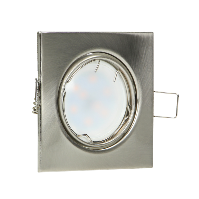 SUTRI SM decorative frame for spotlight, MR16/GU10 max 50W, square, adjustable light beam, satin