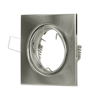 SUTRI SM decorative frame for spotlight, MR16/GU10 max 50W, square, adjustable light beam, satin