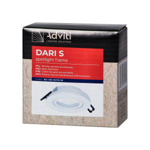 DARI S decorative frame spotlight, MR16/GU10 max 50W,... 2