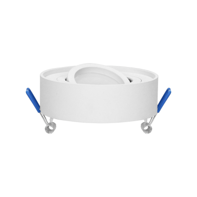 SORMUS R decorative frame for spotlight, MR16/GU10 max 50W, adjustable, round, white