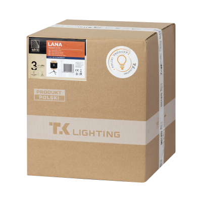 LANA, bedside lamp, E27 max.60W, black