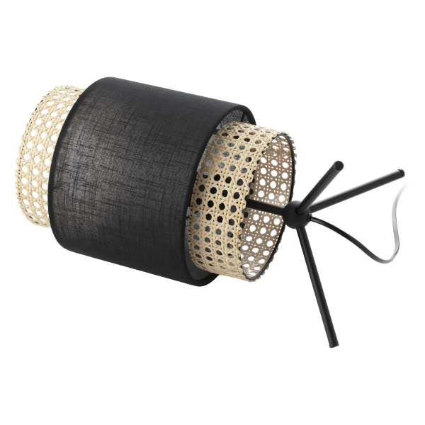 LANA, lampka nocna, E27 max.60W, czarna