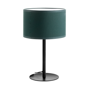 ROLLO bedside lamp, max. power 1x60W, bottle green colour