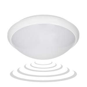 BREVA, plafon oświetleniowy z mikrofalowym czujnikiem...