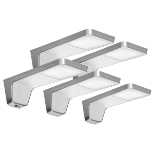 NELA set of 5 under-cabinet LED lamps, 4x2W+7.5W, 4000K,...