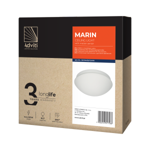 MARIN, ceiling light with microwave motion sensor, 60W,... 2