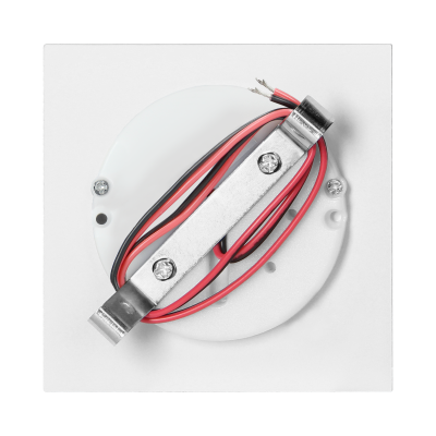 DRACO LED NEW 1,5W, oprawa schodowa podtynkowa, 12VDC, 30lm, 3000K, biała, innowacyjny sposób montażu