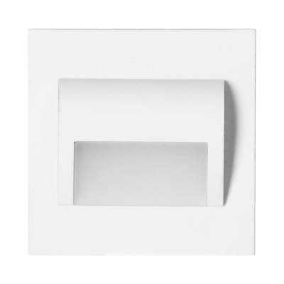 DRACO LED NEW 1.5W, flush-mounted staircase fitting, 12VDC, 30lm, 6000K, white, innovative installation