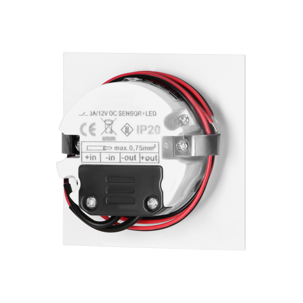 DRACO LED NEW 1.5W, flush-mounted staircase...