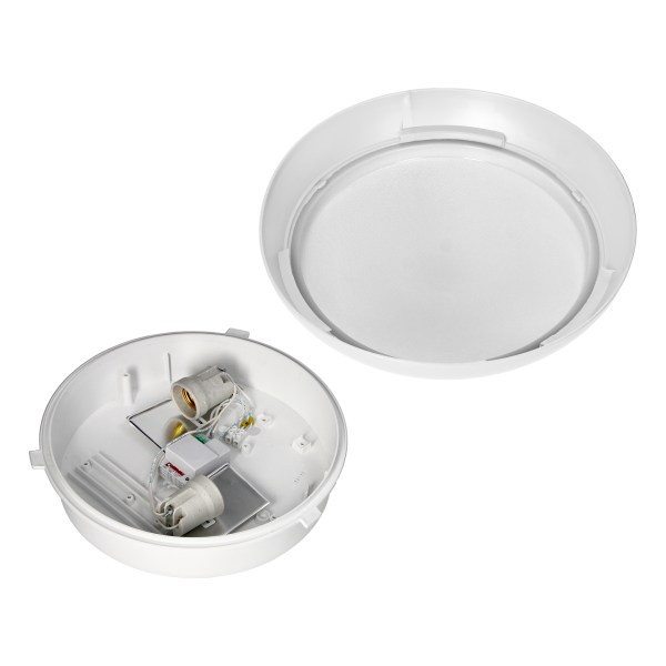 KOKO luminaire 2xE27 with microwave motion...