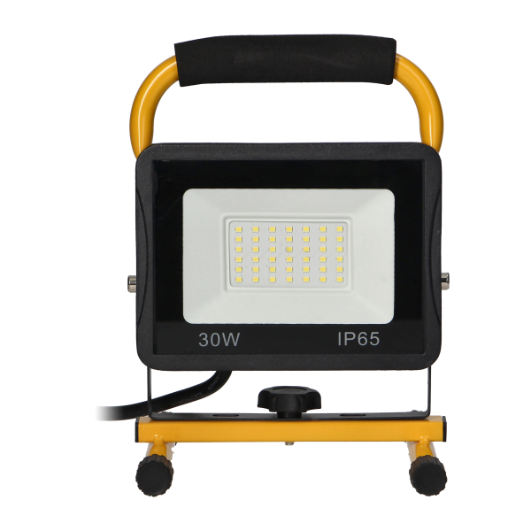 STATIX workshop floodlight on a stand, 30W,...