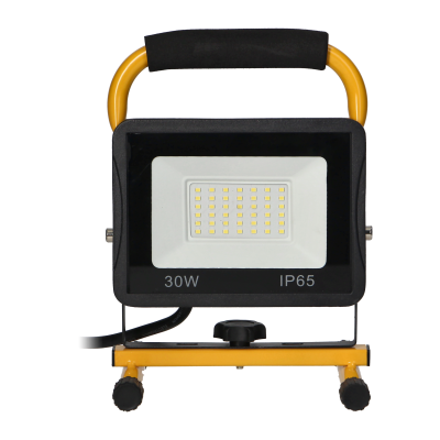 STATIX workshop floodlight on a stand, 30W, 2400lm, IP65, 6000K