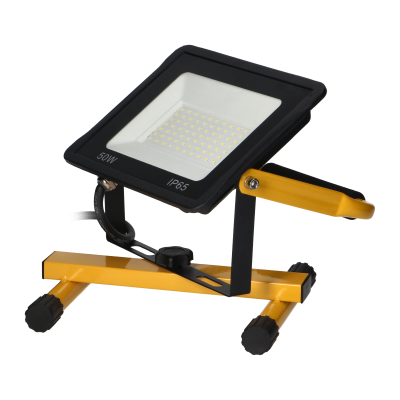 STATIX workshop floodlight on a stand, 50W, 4000lm, IP65, 6000K
