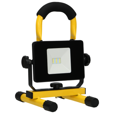 BATRI LED 10W, workshop floodlight, portable, with battery, 800lm, IP65, 6500K, 2200mAh