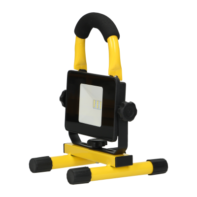 BATRI LED 10W, workshop floodlight, portable, with battery, 800lm, IP65, 6500K, 2200mAh