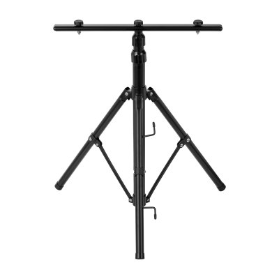 Double tripod for LED floodlights, black