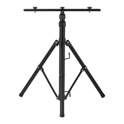 Double tripod for LED floodlights, black