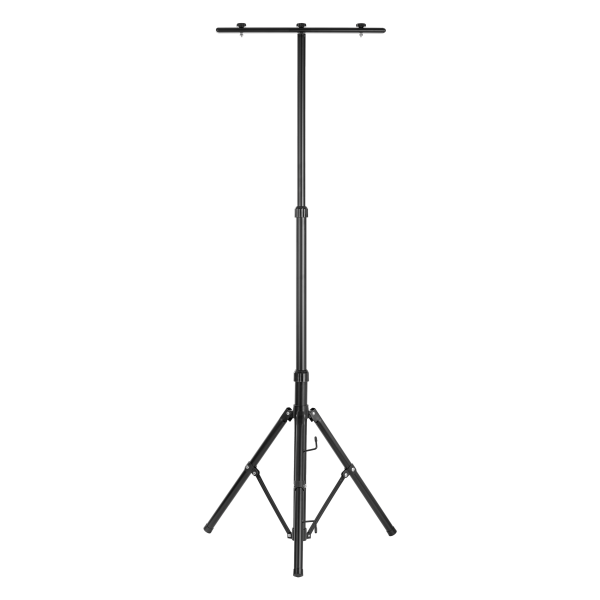 Double tripod for LED floodlights, black