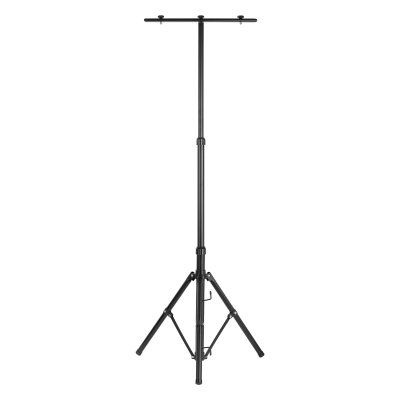 Double tripod for LED floodlights, black