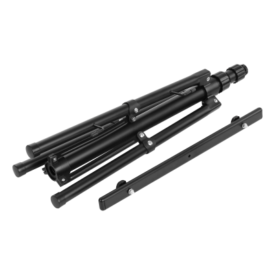 Double tripod for LED floodlights, black