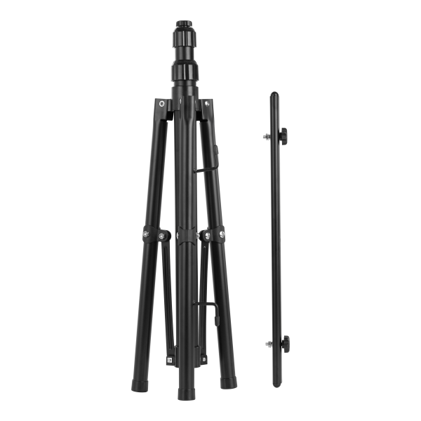 Double tripod for LED floodlights, black